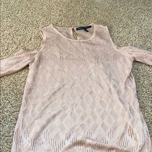 White House black market cold shoulder top